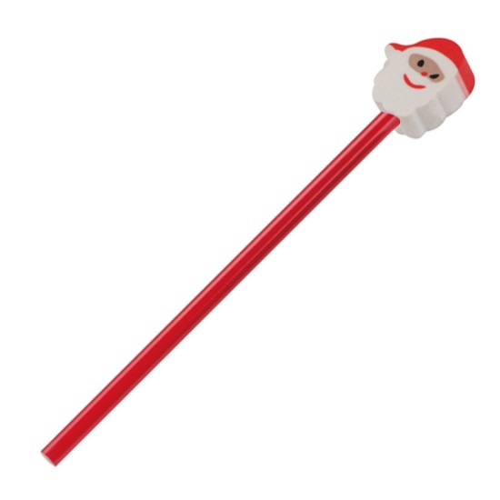 Олівець з гумкою, колір червоний - 10620WE