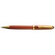 Набір ручка кулькова і ручка пір'яна з рожевого дерева, колір коричневий - 1401501