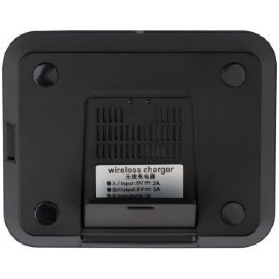 Індукційний зарядний пристрій, колір чорний - 3090503