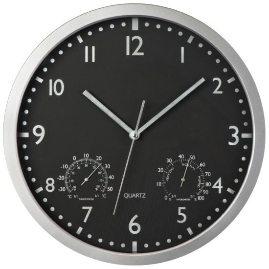 Годинник настінний CrisMa, колір чорний - 4345003