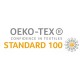 Маска для обличчя з бавовни із сертифікатом OEKO-TEX, колір білий - 5046406