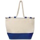 Еко-сумка пляжна з джута, колір синій - 6086404