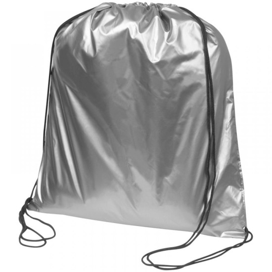 Рюкзак-мішок, колір сріблястий - 6091297