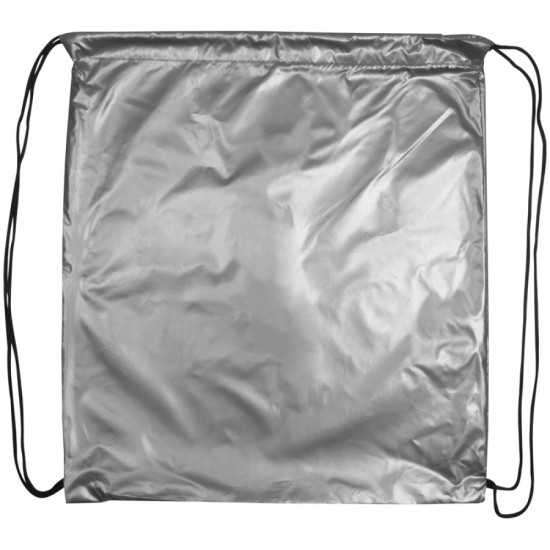 Рюкзак-мішок, колір сріблястий - 6091297