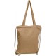 Рюкзак-мішок з бавовни, колір бежевий - 6254306