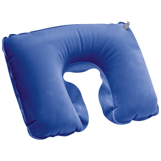 Надувна подушка у футлярі, колір темно-синій - 6312544
