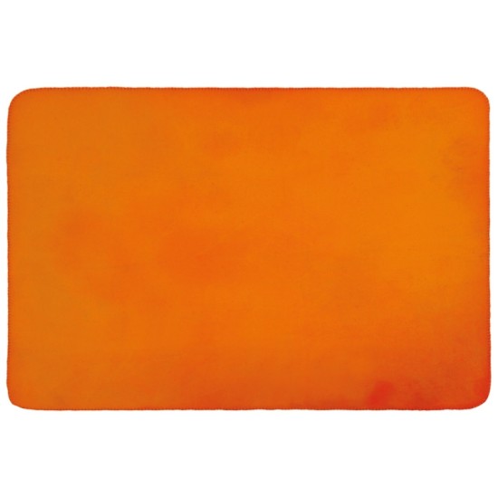 Плед флісовий, колір помаранчевий - 6690210