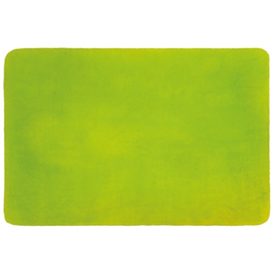Плед флісовий, колір світло-зелений - 6690229