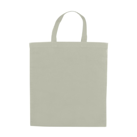 Еко-сумка для покупок з короткими ручками, колір сірий - X6068007