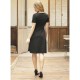 Сукня жіноча NEOBLU Camille, колір насичений чорний - 03171309