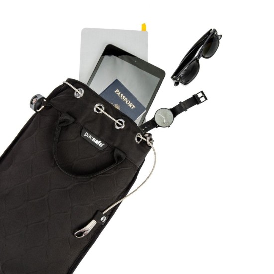 Тревел-кейс антизлодій Pacsafe Travelsafe 12L GII portable safe, колір чорний - 10480100