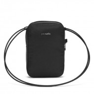 Сумка RFIDsafe travel crossbody bag, 3 ступеня захисту, колір чорний - 11040100