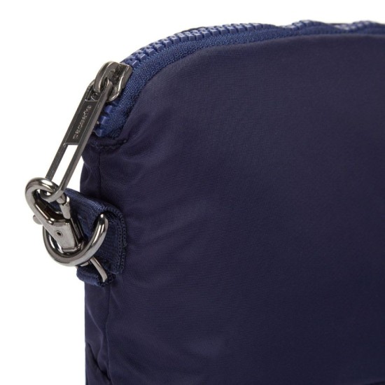 Жіноча сумка через плече антизлодій Citysafe CX Convertible Crossbody, 6 ступенів захисту темно-синій - 20405645