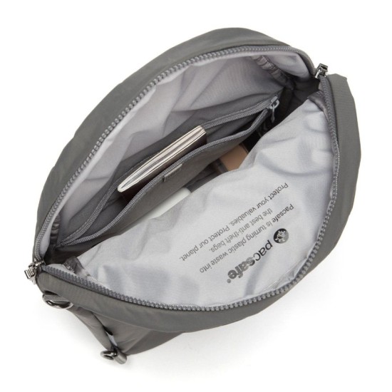Жіночий рюкзак трансформер антизлодій Citysafe CX Convertible Backpack ECONYL, 6 ступенів захисту, колір сірий - 20410520