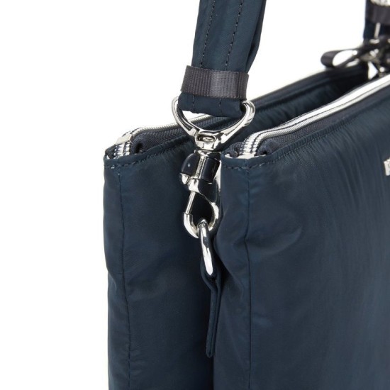 Сумка жіноча Stylesafe double zip crossbody, 5 ступенів захисту, колір темно-синій - 20630606