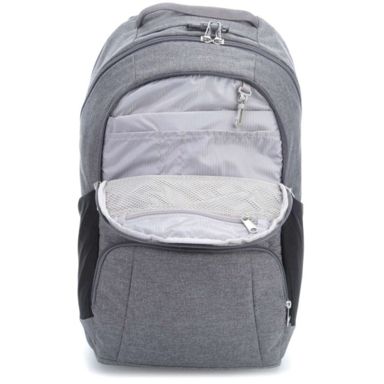 Рюкзак для ноутбука Pacsafe Metrosafe LS450 15 , антизлодій , 6 ступенів захисту, колір темно-сірий меланж - 30435123