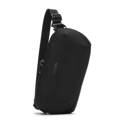 Сумка через плече антизлодій Pacsafe V Urban Sling, колір чорний - 30615100
