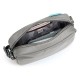 Сумка через плече антизлодій Pacsafe GO Crossbody, колір сірий/помаранчевий - 35105146