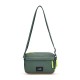 Сумка через плече антизлодій Pacsafe GO Crossbody, колір темно-зелений/помаранчевий - 35105535
