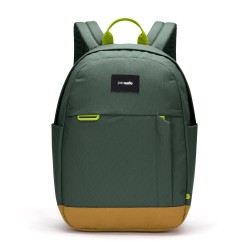 Рюкзак міський антизлодій Pacsafe GO 15, колір темно-зелений/помаранчевий - 35110535