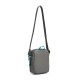 Сумка через плече антизлодій Pacsafe GO Micro Crossbody, колір сірий/блакитний - 35130146