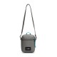 Сумка через плече антизлодій Pacsafe GO Micro Crossbody, колір сірий/блакитний - 35130146