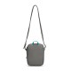 Сумка через плече антизлодій Pacsafe GO Micro Crossbody, колір сірий/блакитний - 35130146