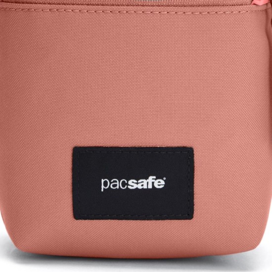 Сумка через плече антизлодій Pacsafe® GO Micro Crossbody, 4 ступені захисту, колір рожевий - 35130340