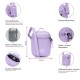 Сумка через плече антизлодій Pacsafe GO Micro Crossbody, колір лавандовий - 35130612
