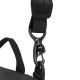 Сумка через плече антизлодій Pacsafe® GO Saddle Crossbody, 6 ступенів захисту, колір насичений чорний - 35140130