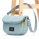 Сумка через плече антизлодій Pacsafe GO Saddle Crossbody, колір свіжий м'ятний - 35140528