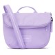 Сумка через плече антизлодій Pacsafe GO Saddle Crossbody, колір лавандовий - 35140612