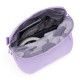 Сумка через плече антизлодій Pacsafe GO Saddle Crossbody, колір лавандовий - 35140612