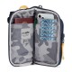 Сумка через плече антизлодій Pacsafe GO Tech Crossbody, колір темно-синій/жовтий - 35175651