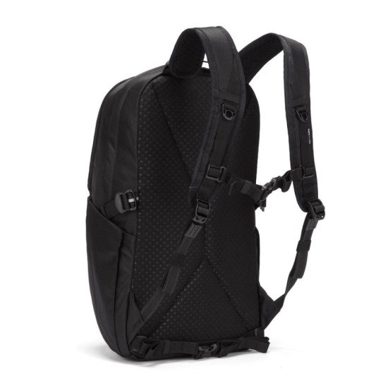 Рюкзак, формат Midi, антизлодій Vibe 25, відновлений нейлон ECONYL, колір чорний еконіл - 40100138