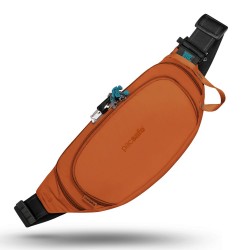 Сумка на пояс антизлодій Pacsafe Eco Anti-Theft Waist Pack, колір теракотовий/чорний - 41104231