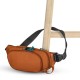 Сумка на пояс антизлодій Pacsafe Eco Anti-Theft Waist Pack, колір теракотовий/чорний - 41104231