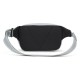 Сумка на пояс антизлодій Pacsafe V Hip Pack, колір світло-сірий/чорний - 60141148