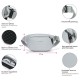 Сумка на пояс антизлодій Pacsafe V Hip Pack, колір світло-сірий/чорний - 60141148