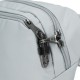 Сумка на пояс антизлодій Pacsafe V Hip Pack, колір світло-сірий/чорний - 60141148