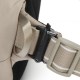 Сумка на пояс антизлодій Pacsafe V Hip Pack, колір бежевий/чорний - 60141237