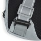 Сумка через плече антизлодій Pacsafe V Action Sling, колір світло-сірий/чорний - 60161148