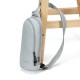 Сумка через плече антизлодій Pacsafe V Action Sling, колір світло-сірий/чорний - 60161148