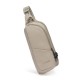 Сумка через плече антизлодій Pacsafe V Action Sling, колір бежевий/чорний - 60161237