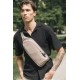 Сумка через плече антизлодій Pacsafe V Action Sling, колір бежевий/чорний - 60161237