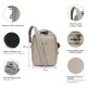 Сумка через плече антизлодій Pacsafe V Companion Crossbody, колір бежевий - 61105237