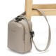 Сумка через плече антизлодій Pacsafe V Companion Crossbody, колір бежевий - 61105237