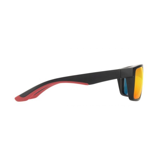 Окуляри сонцезахисні спортивні IRAVADI, колір червоний/чорний - F1504700AJ3