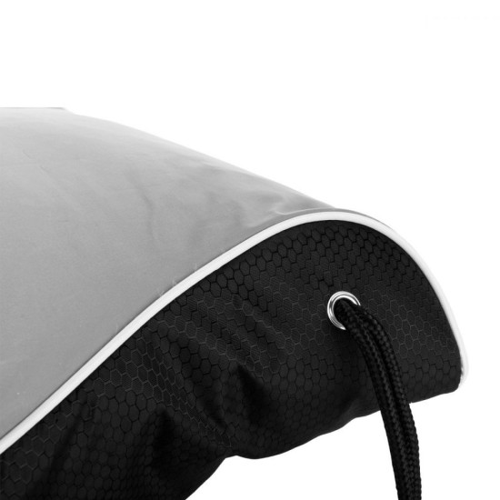 Рюкзак-мішок світловідбиваючий DENISON, колір сірий - F3510100AJ3