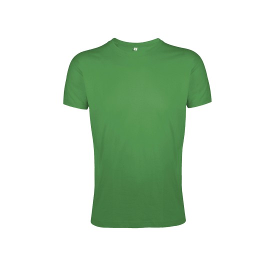 Футболка SOL'S Regent fit, колір яскраво-зелений - 00553272